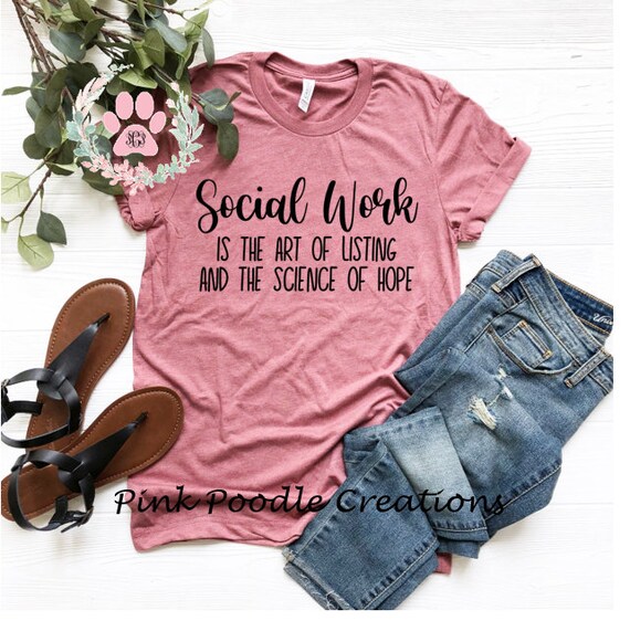 Womens Social Worker Gifts T Shirt For Women Social Work Month Womens Social Worker Gifts T Shirt For Women Social Work Month