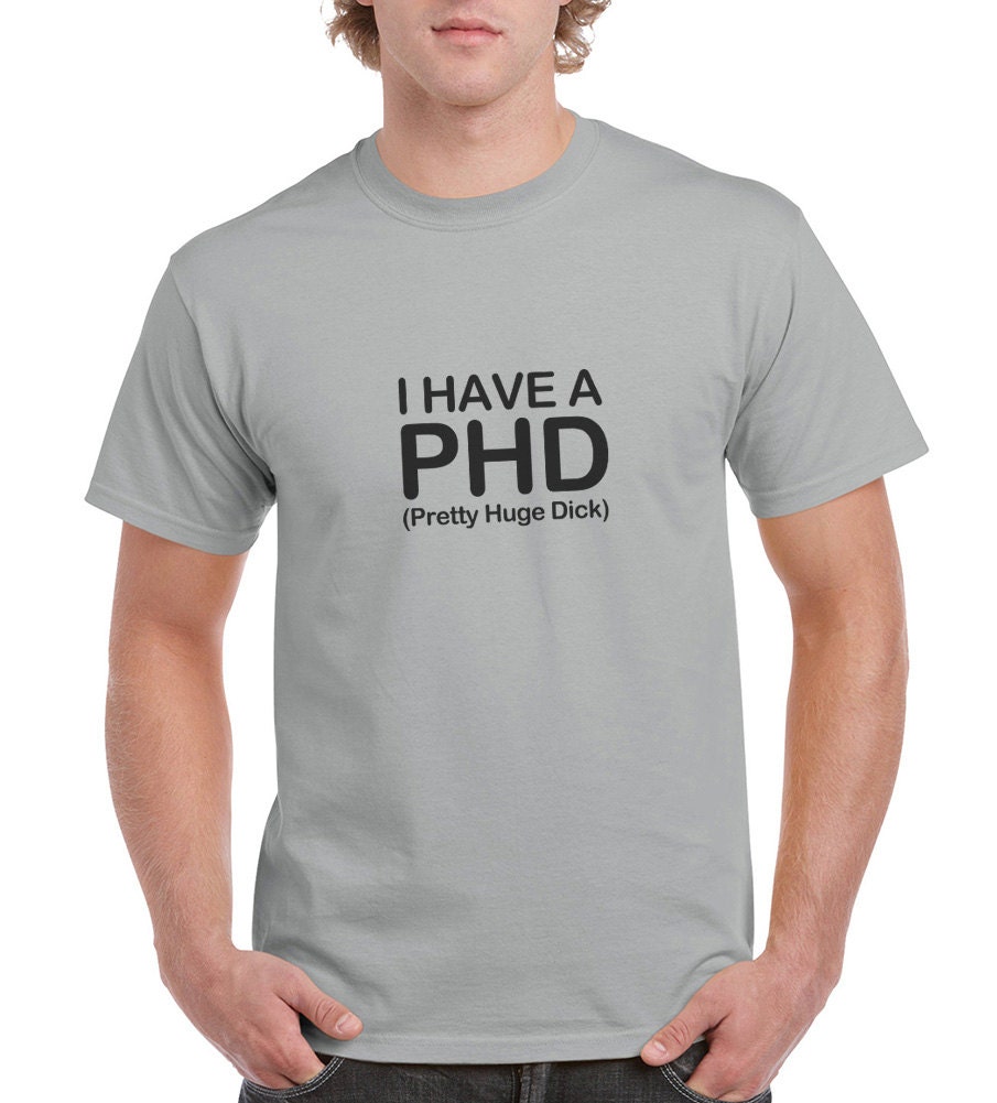 Huge Dick Funny Rude T-shirt or Tank 