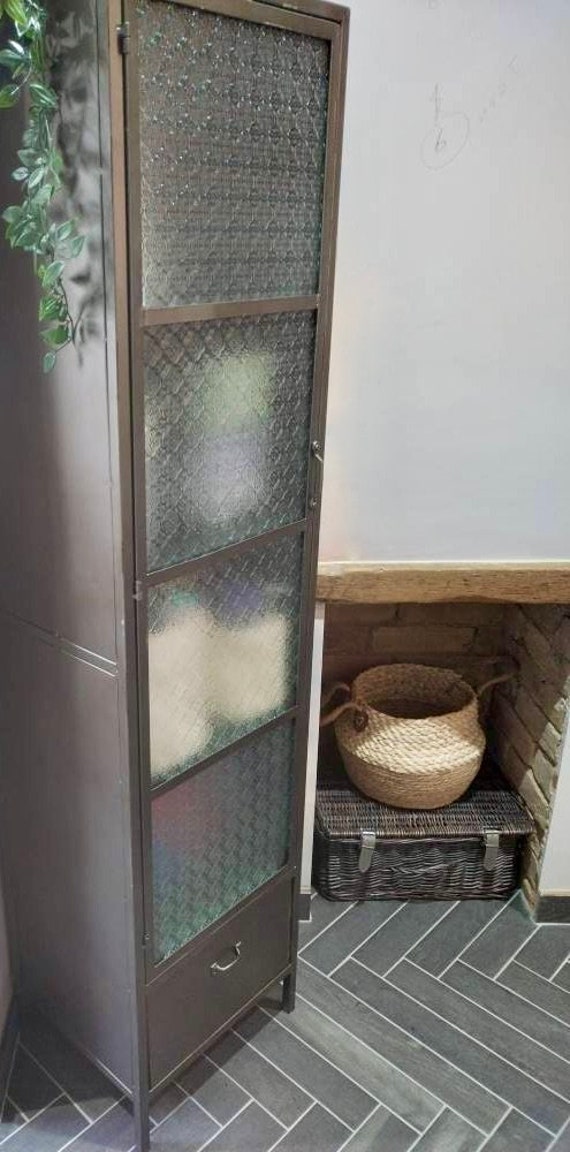Slim on sale metal cabinet