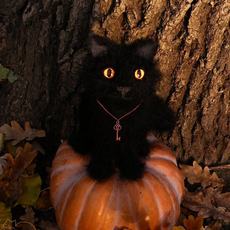 Black Cat Plush Toy