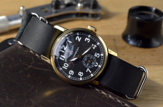 Men's Vintage Watch | Pobeda Military Watch | Sov… - image 7