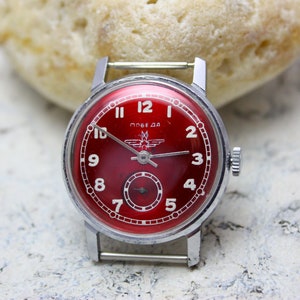 Men's Vintage Watch | Zim Watch | Pobeda Watch | Ruby Jewels Watch | Pobeda gift watch | Mens mechanical Watch | Watch Gift | Gift for Men |