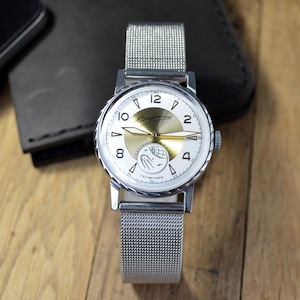 Vintage Pobeda Sputnik Watch: USSR Chistopol Mechanical Wristwatch