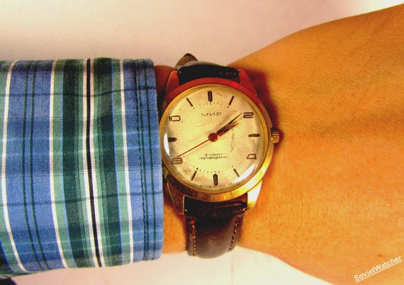 Men's Vintage Watch | Wostok-Mir | USSR watch | S… - image 5