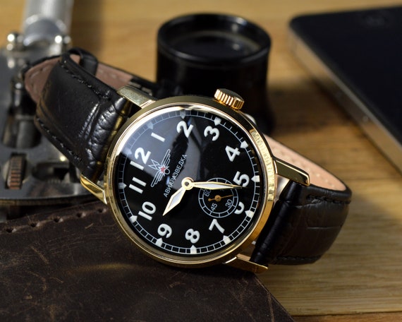 Men's Vintage Watch | Pobeda Military Watch | Sov… - image 5