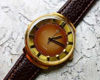 Vintage Wostok USSR Watch: 1980s Olympiada, 17 Jewels, Mechanical