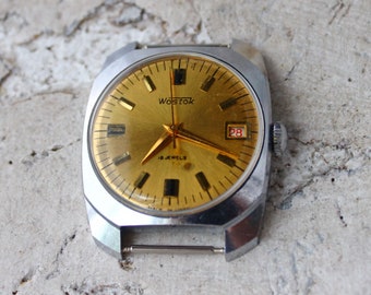 Reloj vintage Wostok para hombre: URSS, 18 rubíes, década de 1960