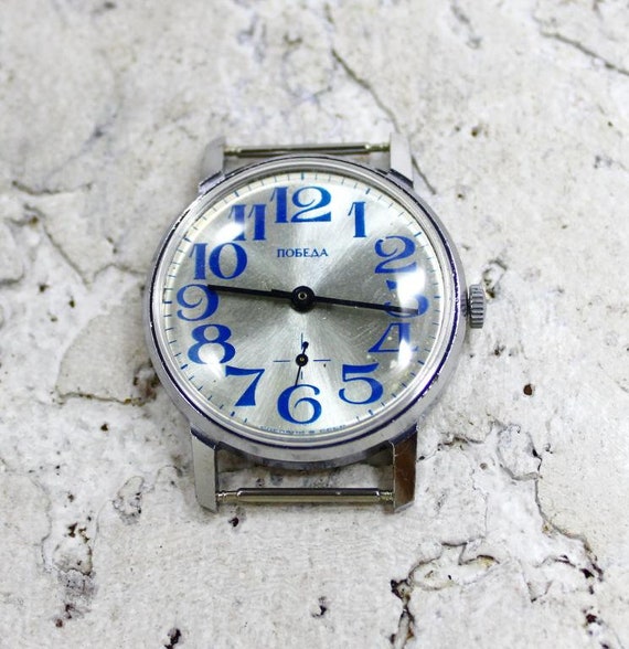 Men's Vintage Watch | Pobeda Watch | Soviet Watch… - image 1