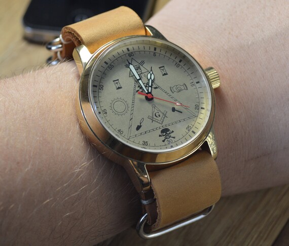 Men's Vintage Watch | Raketa Mason | Mens wrist w… - image 1