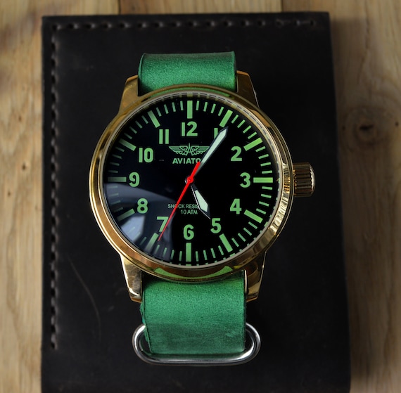 Men's Vintage Watch | Poljot Aviator | Soviet Wat… - image 2