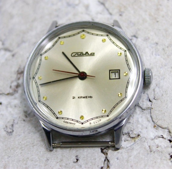 Men's Vintage Watch | Slava Watch | Soviet Watch … - image 2