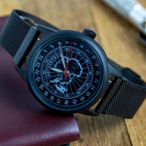 Men&#39;s Vintage Watch | Automatic Watch | Polar Watch | 24 hours Watch | Analog Watch | Polar Antarctica| Watch Gift | Gift for Men |