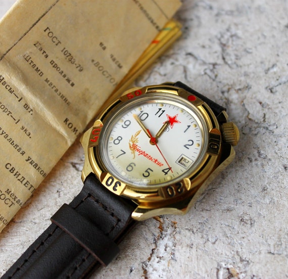Men's Mechanical Watch | Vostok Commander Watch |… - image 2