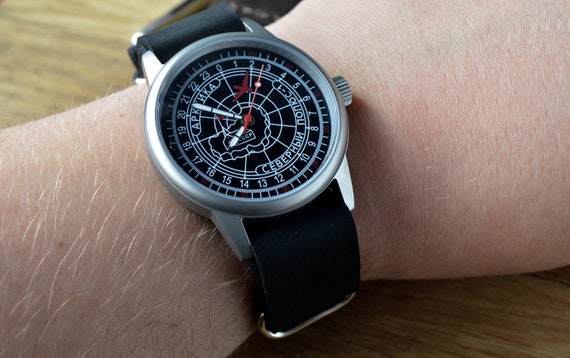 Men's Vintage Watch | Raketa Watch | Mechanical W… - image 4