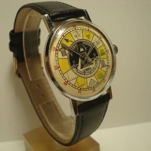 Vintage Luch 2209 USSR-horloge: 23 juwelen mechanisch herenpolshorloge