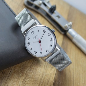 Vintage Luch herenhorloge: mechanisch polshorloge USSR, 23 juwelen