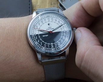 今年人気のブランド品や Men's Vintage Hours 24 | Watch Rare | Watch Sputnik | Watch アナログ（手巻き）