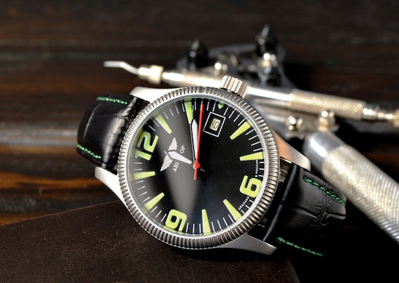 Russian store aviator watch