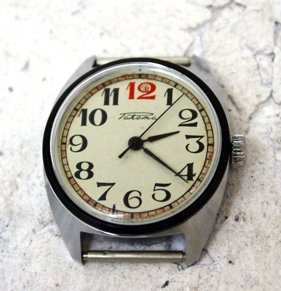 Men's Vintage Watch | Raketa watch | Rocket watch