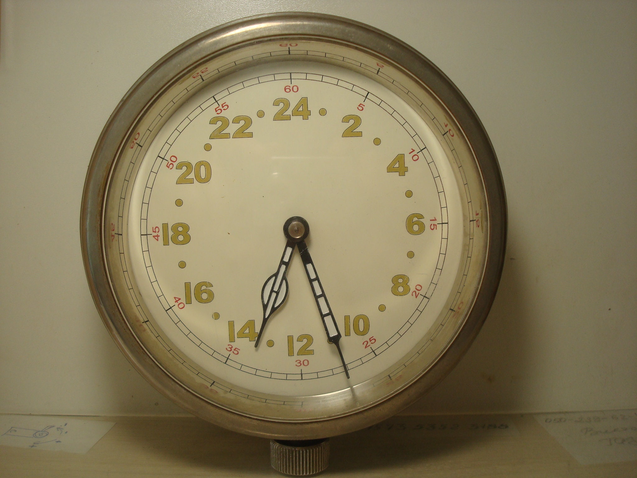 Boat Clock Vintage clock 24 hours boat clock USSR Rare Etsy