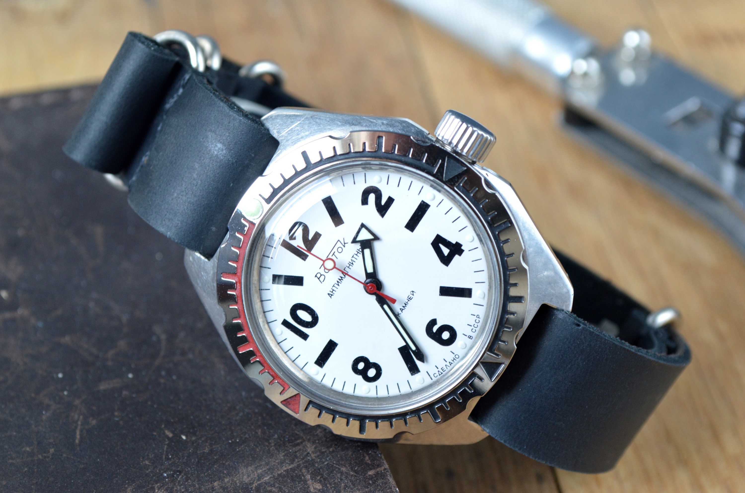 Vostok white dial hot sale