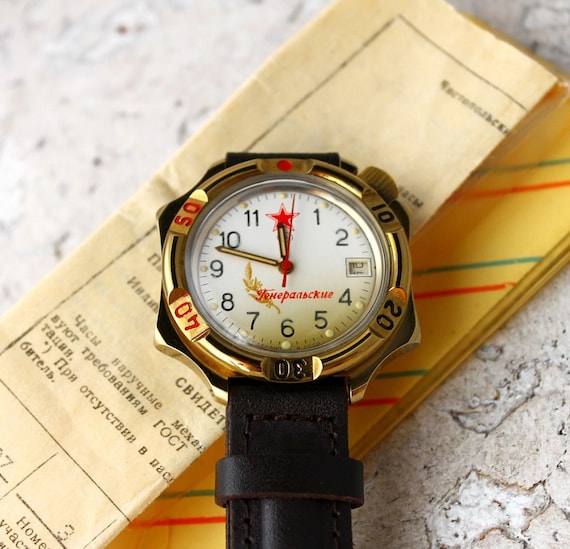 Men's Mechanical Watch | Vostok Commander Watch |… - image 1