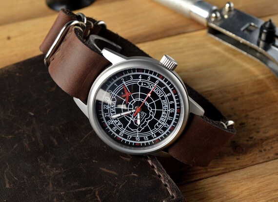 Men's Vintage Watch | Raketa Watch | Mechanical W… - image 6