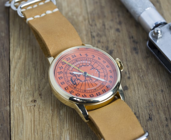 Men's Vintage Watch | Raketa Polar Watch | 24 Hou… - image 2