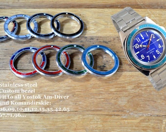 The Thorn Vostok Bezel Watch Custom Bezels Amphibia Komandirskie