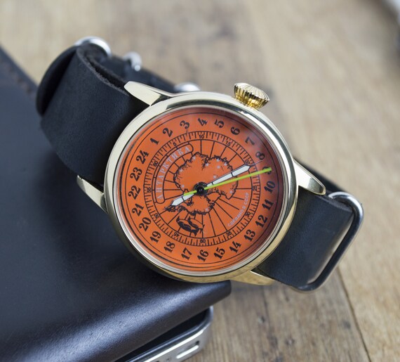 Men's Vintage Watch | Raketa Polar Watch | 24 Hou… - image 5