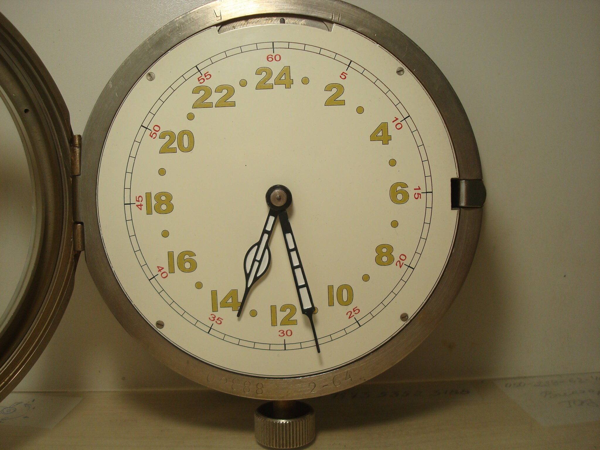 Boat Clock Vintage clock 24 hours boat clock USSR Rare Etsy