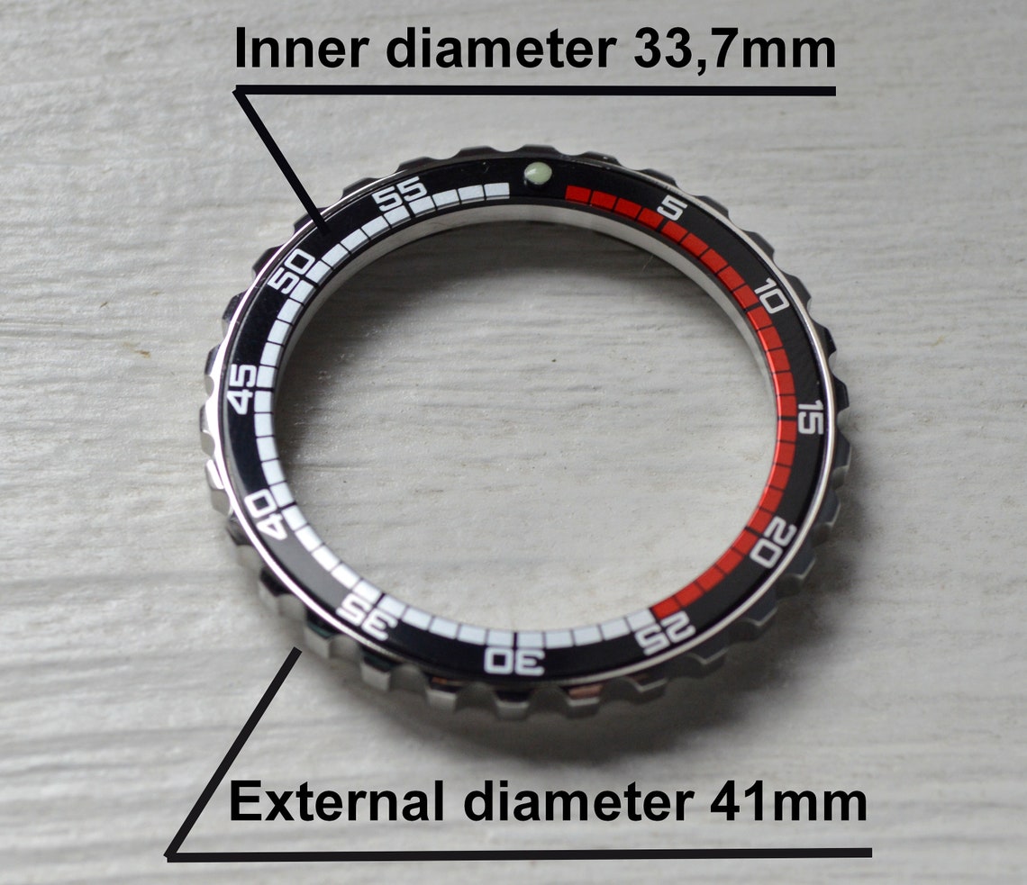 Vostok bezel watch custom bezels Amphibia & Komandirskie Etsy