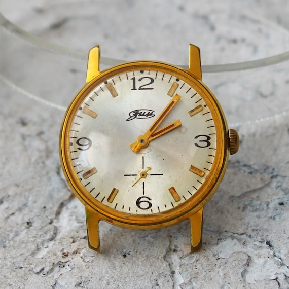 Men's Vintage Watch | Zim Watch | Soviet Watch | Ruby Jewels Watch | Pobeda watch | Mens mechanical Watch | Watch Gift | Gift for Men |