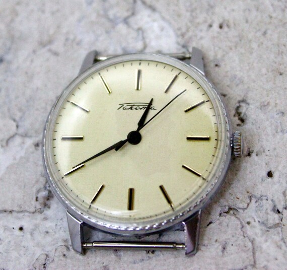 Men's Vintage Watch | Rare | Soviet Watch | Ruby Jewels Watch | Raketa Jeans watch | Mens mechanical Watch | Watch Gift | Gift for Men |