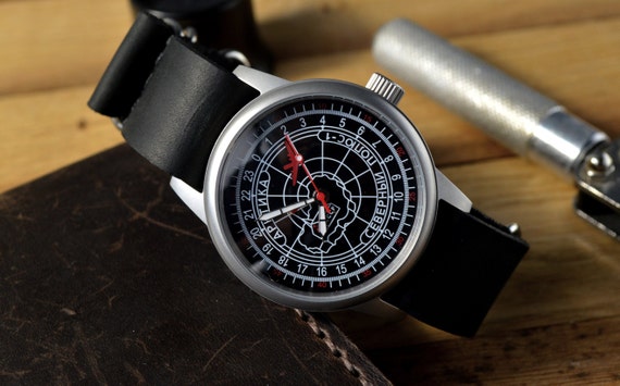 Men's Vintage Watch | Raketa Watch | Mechanical W… - image 1