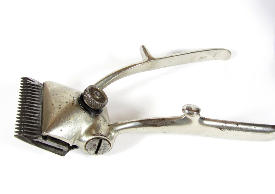 Antique Vintage Germany Hair Clipper Shearer ADAM 1950s Working Stainless Steel Etsy