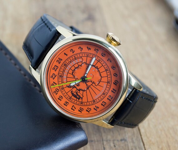 Men's Vintage Watch | Raketa Polar Watch | 24 Hou… - image 3