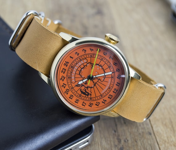 Men's Vintage Watch | Raketa Polar Watch | 24 Hou… - image 1