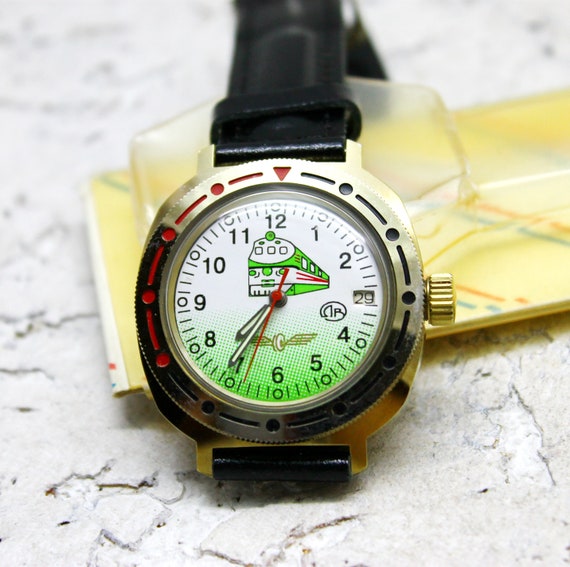 Men's Vintage Watch | Vostok Commander Watch | So… - image 1