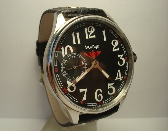 Men's Vintage Watch | Molnija Watch | Soviet Watch