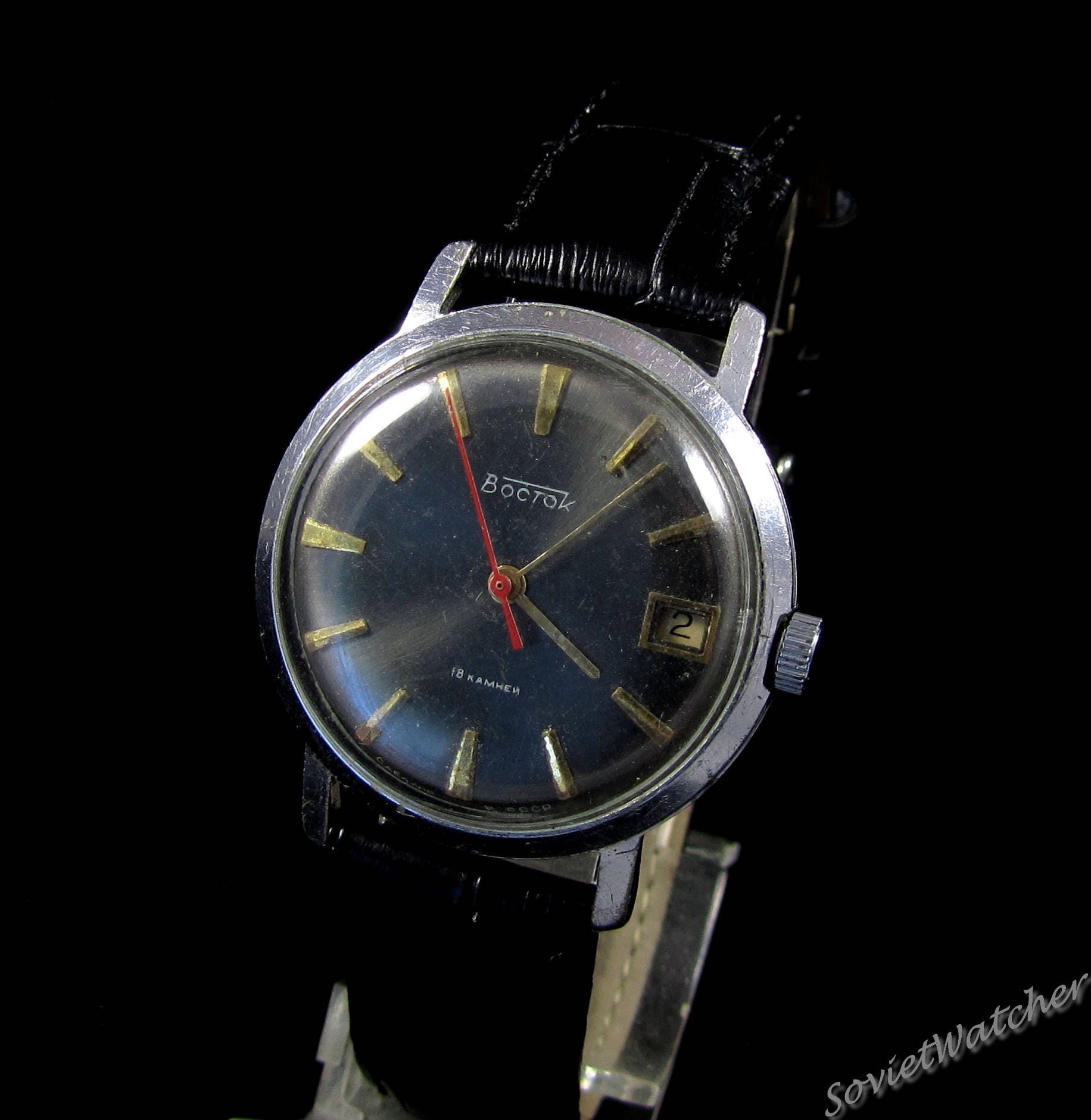 Men's Vintage Watch Vostok Precision Watch Soviet Etsy