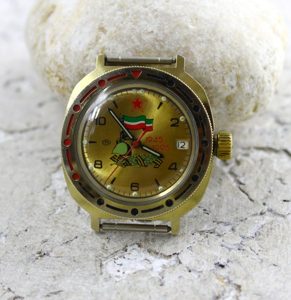 Men's Vintage Watch | Vostok Watch | Anniversari … - image 2