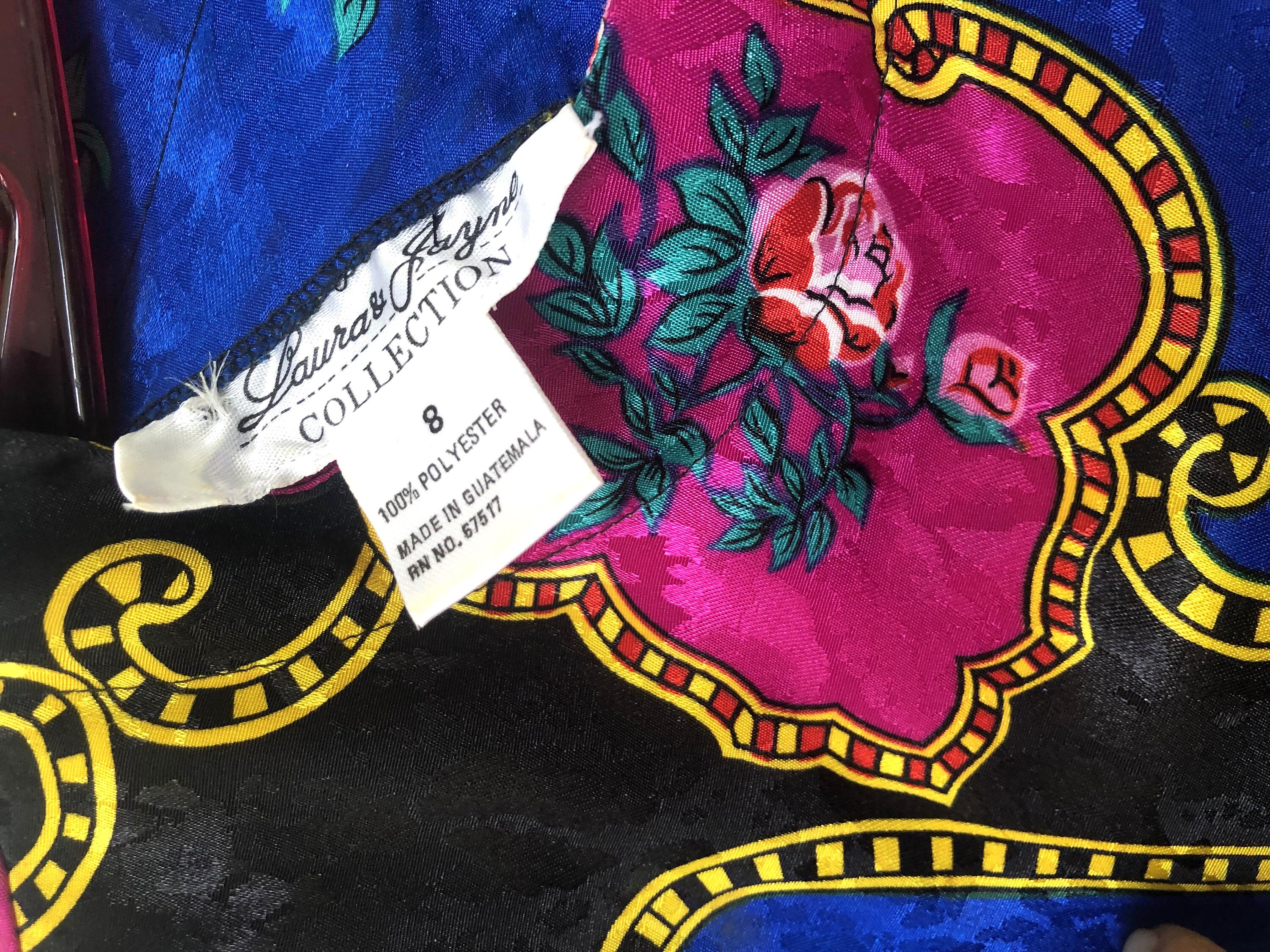 Womens Laura & Jayne Collection Long Sleeve Shiny Medallion Etsy