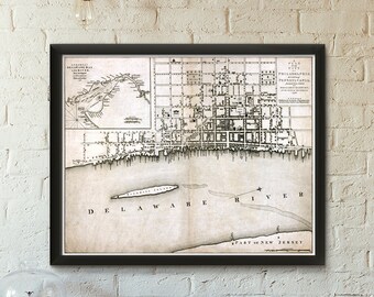 Plan of the city of Philadelphia - Pennsylvania - 1776 - SKU 0324