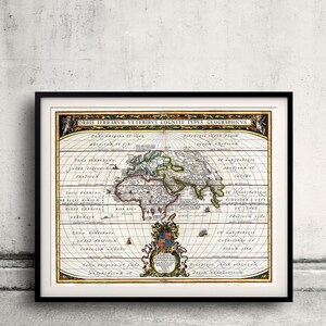 World Map - Geographicus Orbis Terrarum - 1650 - SKU 0017