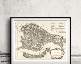 Map of Venice - 1764 - SKU 0275