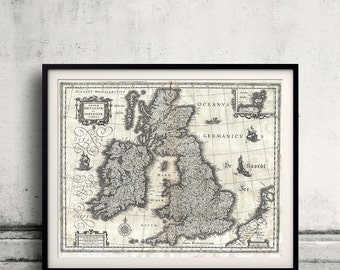 Map of the British Isles - 1631 - SKU 0140