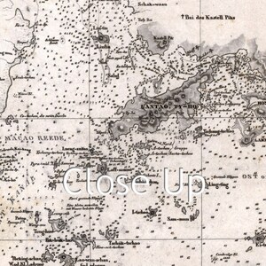 Map of Macao, Hong Kong and Pearl River Estuary - 1834 - SKU 0304 - Etsy