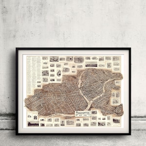 Bird's eye view of Binghamton - New York - 1901 - SKU 0168