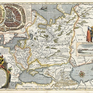 Map of Russia Hessel Gerrits 1613 SKU 0332 image 3